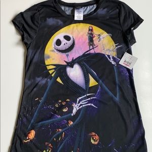 Jack Skellington M (7-9) juniors tee